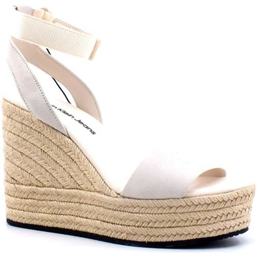 Chaussures Sandalo Zeppa Donna Ancient White YW0YW01026 - Calvin Klein Jeans - Modalova