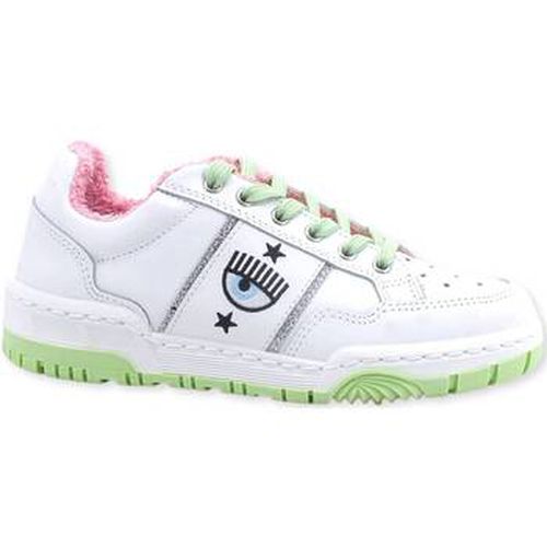 Chaussures Sneaker Low Donna White Light Green CF3003-159 - Chiara Ferragni - Modalova
