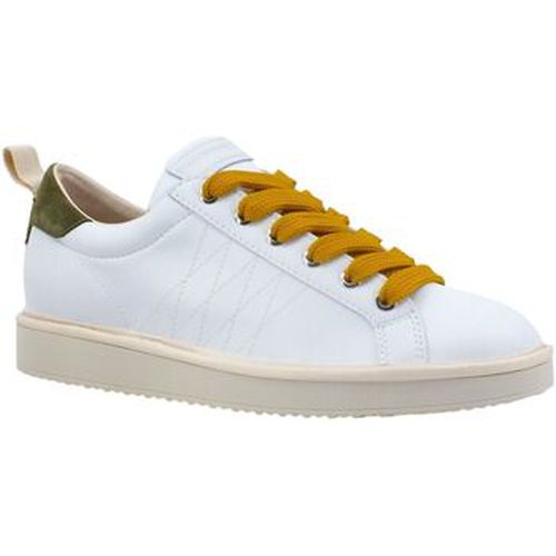 Bottes Sneaker Donna White Sage Yellow P01W00200243004 - Panchic - Modalova