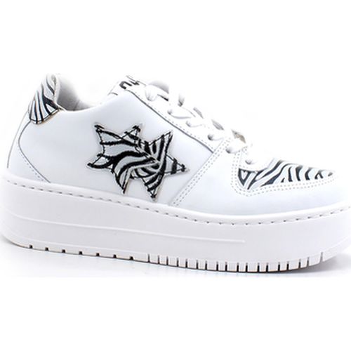 Bottes Sneaker 2 Stair Stelle Zebra Bianco Nero 2SD3276 - Balada - Modalova