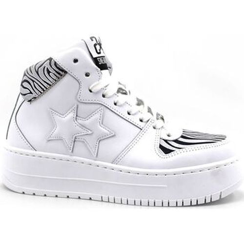 Chaussures Sneaker High Retro White Zebra Black 2SD3291 - Balada - Modalova