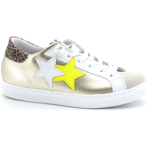 Bottines Sneaker Low Retro Geo Gold White Grey 2SD3409 - Balada - Modalova