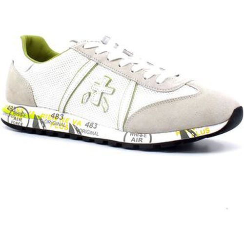 Chaussures Sneaker Uomo White Grey Verde LUCY6148 - Premiata - Modalova