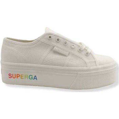 Bottines 2790 Platform Sneaker White Avorio Rainbow S7113KW - Superga - Modalova