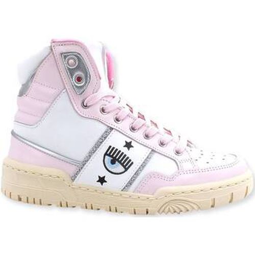 Chaussures Sneaker High Donna White Light Pink CF3006-171 - Chiara Ferragni - Modalova
