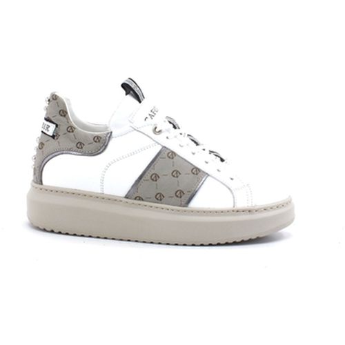 Chaussures CAFENOIR Sneaker Platform Borchie Bianco Tortora DE1411 - Café Noir - Modalova