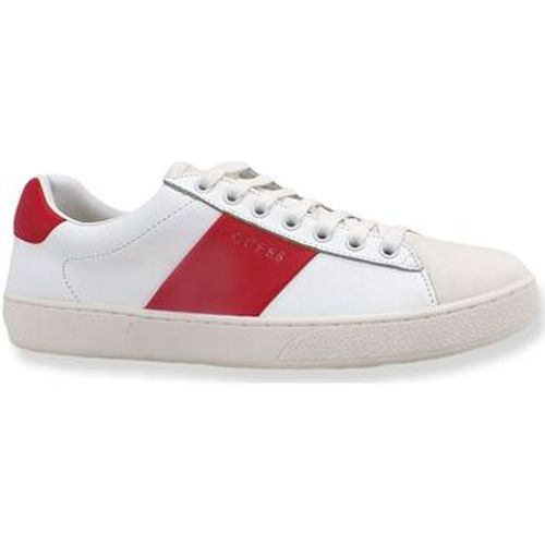 Chaussures Sneaker Uomo Bassa White Red FM7NOLFAP12 - Guess - Modalova