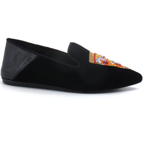 Chaussures Junkfort Loafer Mocassino Velluto Black 8492700609 - KG by Kurt Geiger - Modalova