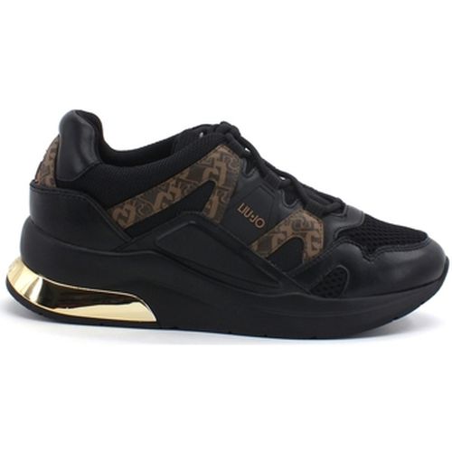 Chaussures Karlie 45 Sneakers Loghi Black BF0083EX054 - Liu Jo - Modalova