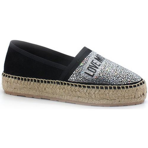 Bottes Espadrillas Strass Corda Nero JA10203G0EIG0000 - Love Moschino - Modalova