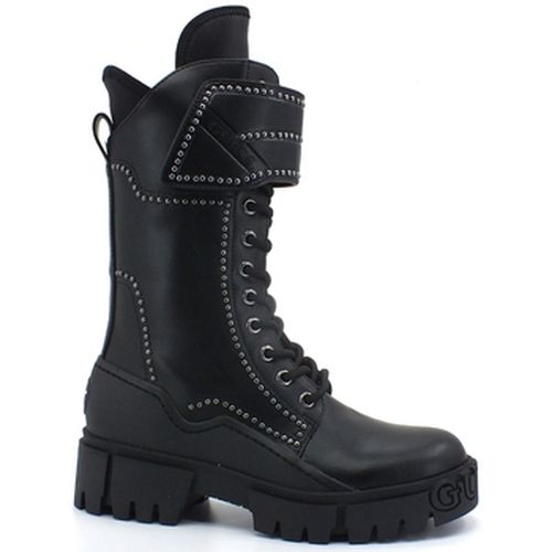 Chaussures Anfibio Combact Borchie Black FL8NCNELE10 - Guess - Modalova