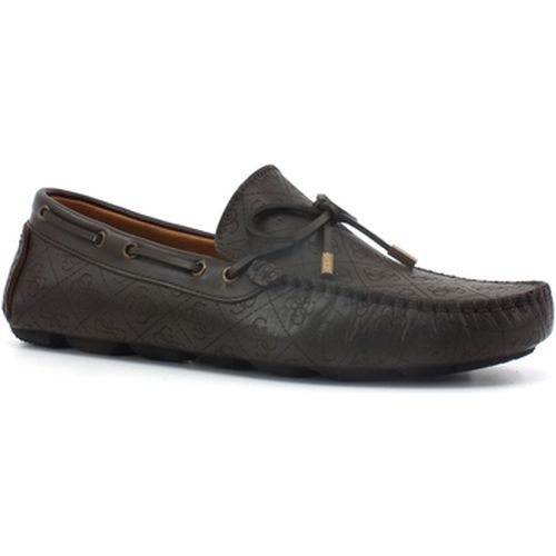 Chaussures Mocassino Uomo Brown FM6GALFAL14 - Guess - Modalova