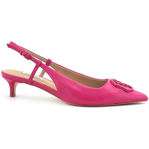 Chaussures Sandalo Tacco Basso Punta Logo Pink FL5JESLEA05 - Guess - Modalova