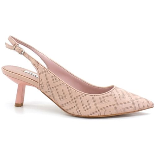 Chaussures Sandalo Tacco Loghi Traforato Pink FL5RHIELE05 - Guess - Modalova
