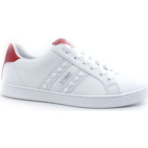 Bottes Sneaker Borchie Retro Red White FL5RLKELE12 - Guess - Modalova