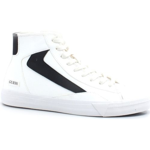 Chaussures Sneaker Hi Retro Bicolor White Black FM5EHIELE12 - Guess - Modalova