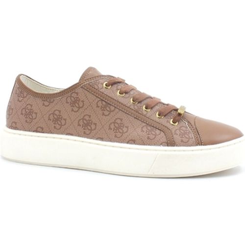 Chaussures Sneaker Loghi Printed Beige Brown FM5VCUELE12 - Guess - Modalova