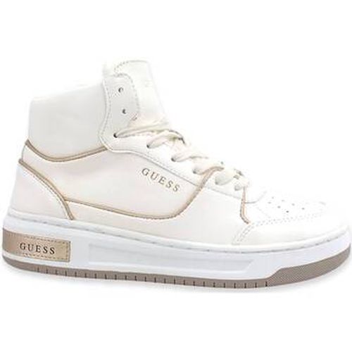 Chaussures Sneaker Mid Donna White Gold FL8TULSMA12 - Guess - Modalova