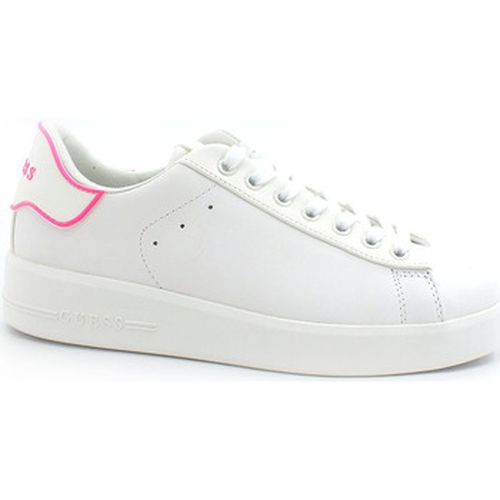 Chaussures Sneaker Profilo Bicolor Fluo Logo White Fuxia FL6RKELEA12 - Guess - Modalova