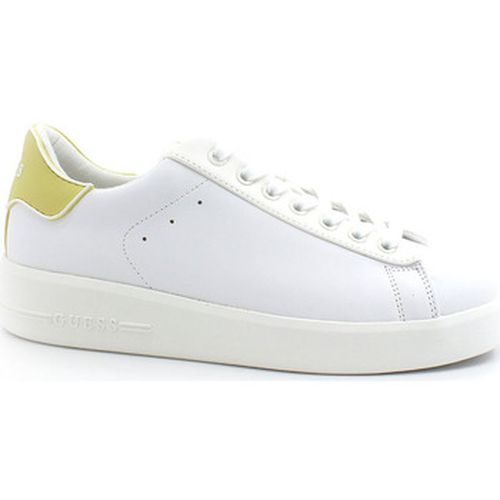 Chaussures Sneaker Profilo Bicolor Fluo Logo White Lime FL6RKELEA12 - Guess - Modalova