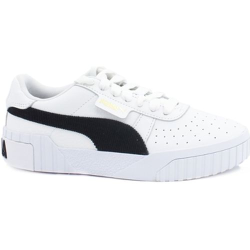 Bottines Cali Corduroy Wn's Sneakers White Black 37466301 - Puma - Modalova