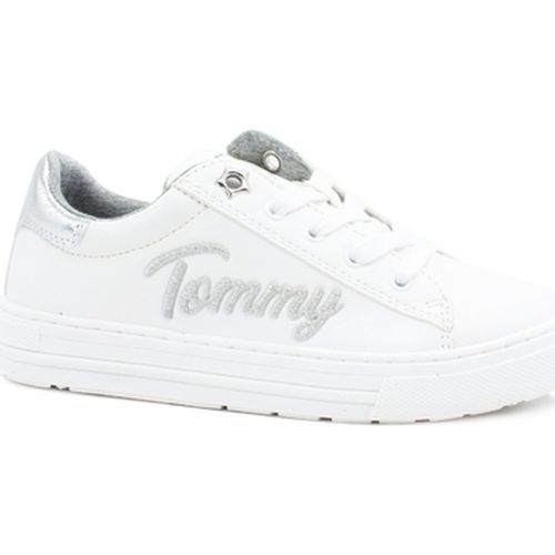 Chaussures Sneaker Bambina Lacci White Silver T3A4-31024 - Tommy Hilfiger - Modalova
