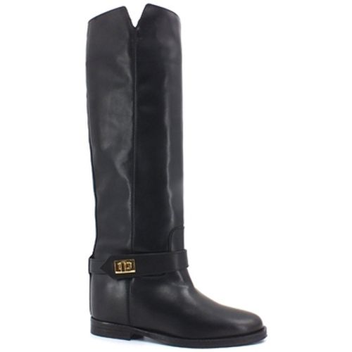 Bottes Saint Barth Stivale Fibbia Logo Nero 3603 - Via Roma 15 - Modalova