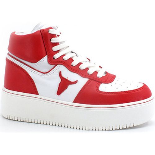 Chaussures Sneaker Platform Hi White Red THRIVE - Windsor Smith - Modalova