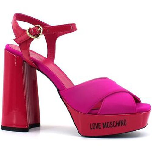 Chaussures Sandalo Tacco Grosso Donna Fuxia JA1605CG1GIM160A - Love Moschino - Modalova