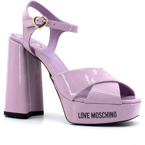 Chaussures Sandalo Tacco Grosso Lilla JA1605CG1GIH0651 - Love Moschino - Modalova