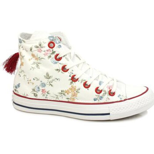 Bottines C.T. All Star LTD Hi Optical White Red Black 160421C - Converse - Modalova