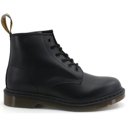Chaussures 101 Anfibio 6 Fori Smooth Black 101-24255001 - Dr. Martens - Modalova