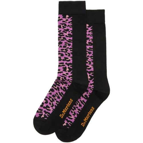 Chaussettes Punkink Print Sock Pink Leopard AC848997 - Dr. Martens - Modalova