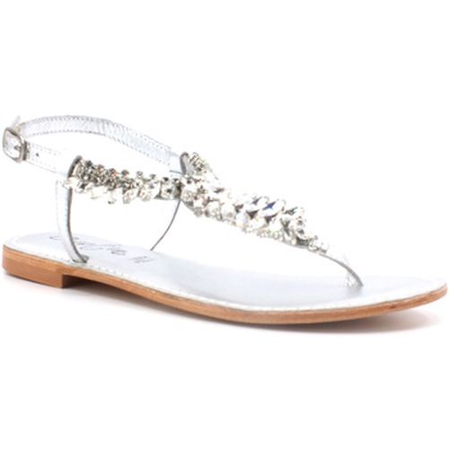 Chaussures Sandalo Infradito Donna Argento CATRIN-45 - Cristin - Modalova
