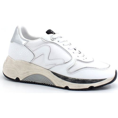 Chaussures Sneaker Running Bicolor Bianco Argento S655 - Manila Grace - Modalova
