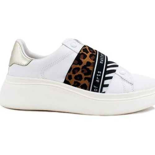 Bottines Sneaker Elastico Platform White MOA1371 - Moa Master Of Arts - Modalova