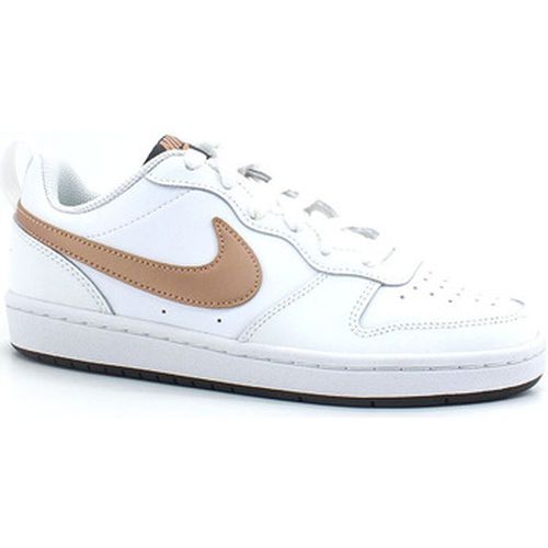 Bottines Court Borough Low 2 GS Sneaker White Red Bronze BQ5448-116 - Nike - Modalova