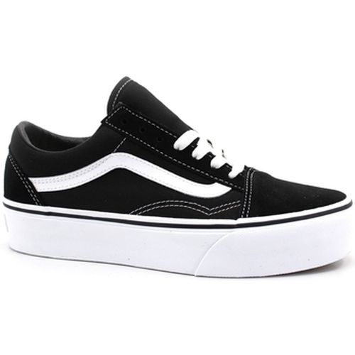 Bottines Old Skool Platform Sneaker Black White VN0A3B3UY281 - Vans - Modalova