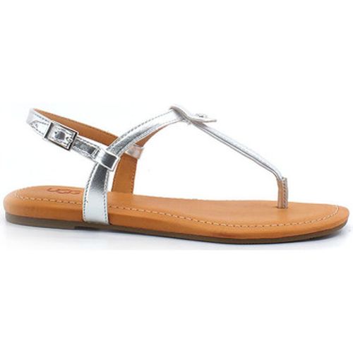 Chaussures W Madeena Sandalo Pelle Silver Metal W1118516 - UGG - Modalova