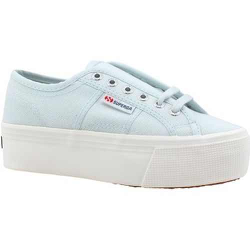 Bottines 2790 Sneaker Platform Donna Azure Ice Avorio S9111LW - Superga - Modalova