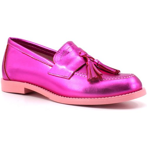 Bottines Mocassino Laminato Donna Fuxia DF2341 - Divine Follie - Modalova