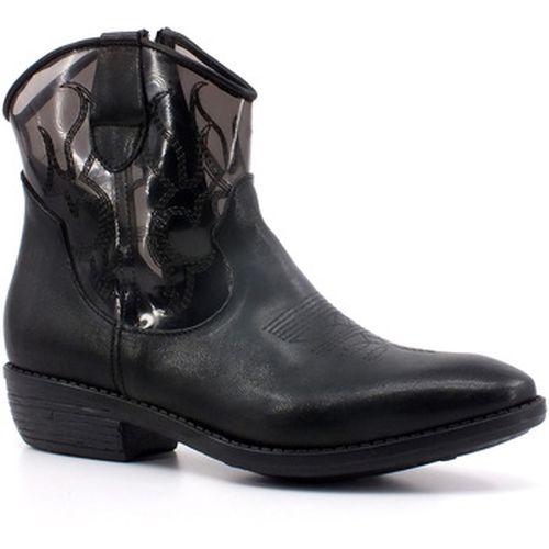 Bottines Texano Basso Donna Nero GAIA5 - Divine Follie - Modalova