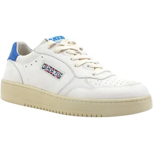 Chaussures BACK70 Slam Retro Sneaker Uomo White Blue 108002 - Back 70 - Modalova