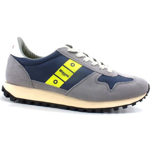 Chaussures Dawson 02 Sneaker Nylon Navy Grey Yellow S2DAWSON02 - Blauer - Modalova