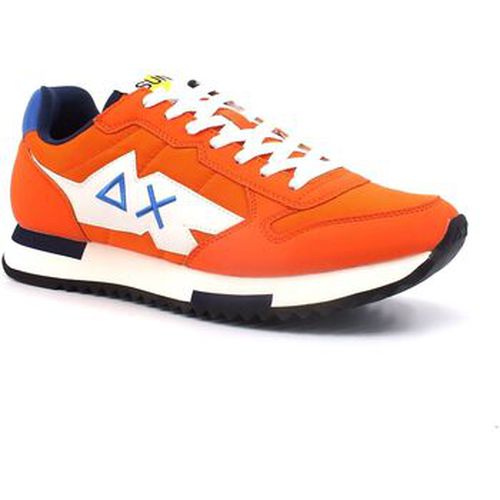 Chaussures Niki Solid Sneaker Uomo Arancione Z33121 - Sun68 - Modalova