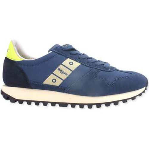 Chaussures Dowson02 Sneaker Uomo Blu Jeans F2DAWSON02 - Blauer - Modalova