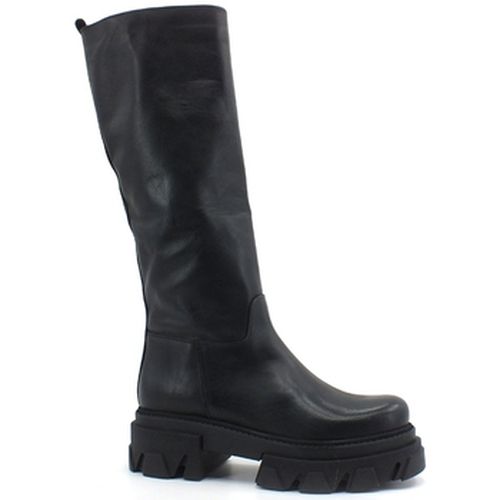 Bottes Stivale Pelle Carrarmato Nero DF900 - Divine Follie - Modalova