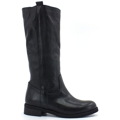 Bottines Stivale Pelle Nero DF605 - Divine Follie - Modalova