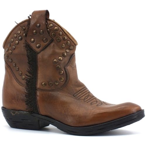 Bottines Stivaletto Texano Cuoio TX250 - Divine Follie - Modalova