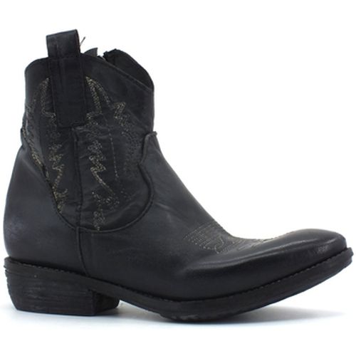 Bottines Stivaletto Texano Nero TEXRIC - Divine Follie - Modalova